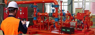 Teste de Desempenho da Bomba Diesel de Sprinklers
