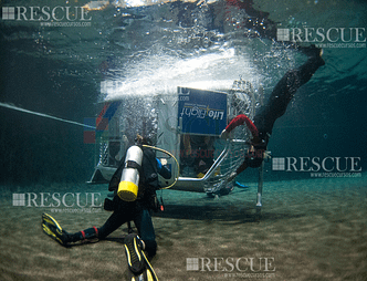 Treinamento de Escape de Aeronave Submersa