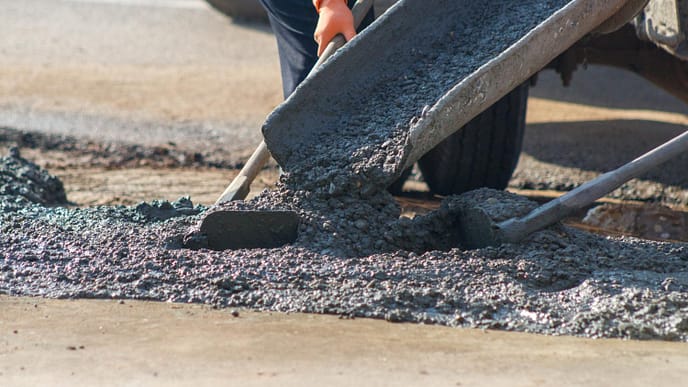 Processo de concretagem em uma obra - Consultoria Controle Tecnológico Obras